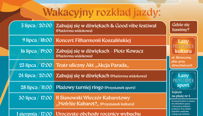 Plakat Stacje Wakacje Wersja cyfrowa 2026